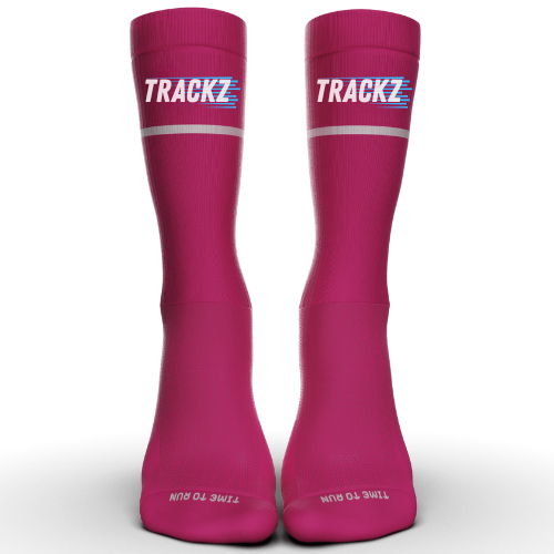 Pink Technical Running Sock