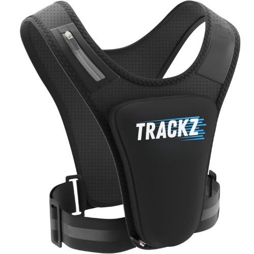 Black TRACKZ Running Vest V2