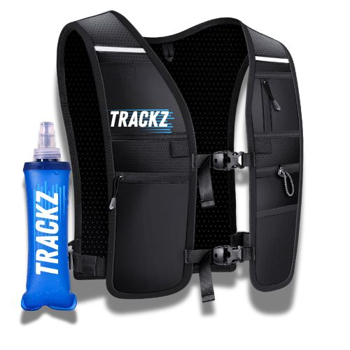 Black TRACKZ Running vest