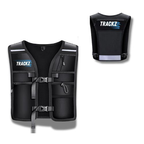 Black TRACKZ Running vest